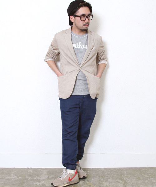 coen(コーエン)の「COOLMAXコットンリネンサーフジャケット(テーラードジャケット・メンズ・グレー/ベージュ・X-LARGE/SMALL/LARGE/MEDIUM)」の16枚目の写真