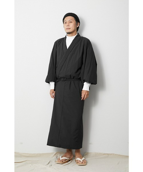Snow Peak（スノーピーク）の「OUTDOOR KIMONO 2L Octa（着物・メンズ・ベージュ/ブラック・2/MEDIUM/SMALL/LARGE/X-LARGE/1）」の6枚目の写真