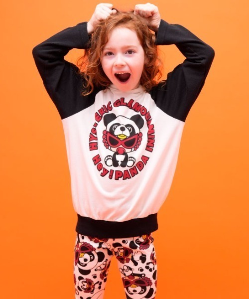 HYSTERIC MINI（ヒステリックミニ）の「PANDA MINI 耳つきパーカー