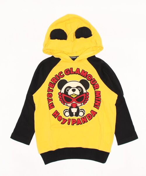 HYSTERIC MINI（ヒステリックミニ）の「PANDA MINI 耳つきパーカー