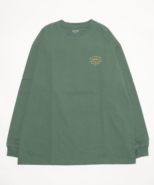 BILLABONG(ビラボン)の「BILLABONG/ビラボン バックプリントロンT プレーティング天竺/ヘビーウェイトロンT ワンポイント/ロングスリーブTee BC012-055(Tシャツ/カットソー・メンズ・グリーン/ホワイト/ブラック・L/XL/M)」の22枚目の写真
