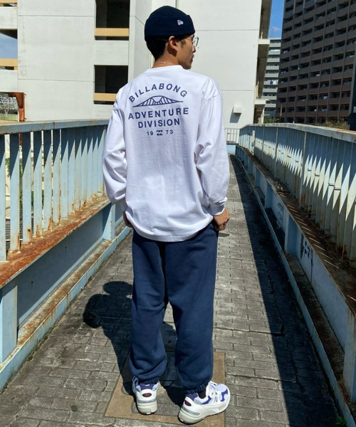 BILLABONG(ビラボン)の「BILLABONG/ビラボン バックプリントロンT プレーティング天竺/ヘビーウェイトロンT ワンポイント/ロングスリーブTee BC012-055(Tシャツ/カットソー・メンズ・グリーン/ホワイト/ブラック・L/XL/M)」の7枚目の写真