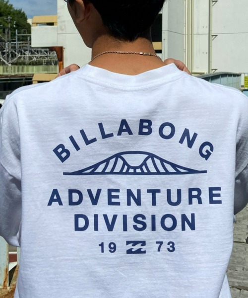 BILLABONG(ビラボン)の「BILLABONG/ビラボン バックプリントロンT プレーティング天竺/ヘビーウェイトロンT ワンポイント/ロングスリーブTee BC012-055(Tシャツ/カットソー・メンズ・グリーン/ホワイト/ブラック・L/XL/M)」の4枚目の写真
