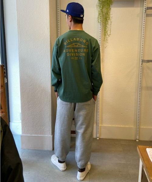 BILLABONG(ビラボン)の「BILLABONG/ビラボン バックプリントロンT プレーティング天竺/ヘビーウェイトロンT ワンポイント/ロングスリーブTee BC012-055(Tシャツ/カットソー・メンズ・グリーン/ホワイト/ブラック・L/XL/M)」の13枚目の写真