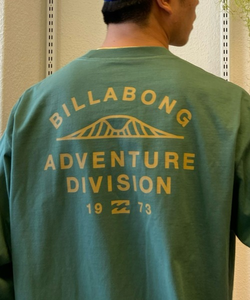 BILLABONG(ビラボン)の「BILLABONG/ビラボン バックプリントロンT プレーティング天竺/ヘビーウェイトロンT ワンポイント/ロングスリーブTee BC012-055(Tシャツ/カットソー・メンズ・グリーン/ホワイト/ブラック・L/XL/M)」の11枚目の写真