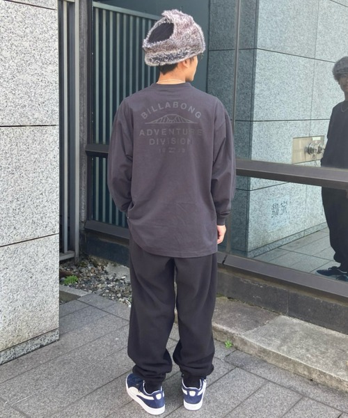 BILLABONG(ビラボン)の「BILLABONG/ビラボン バックプリントロンT プレーティング天竺/ヘビーウェイトロンT ワンポイント/ロングスリーブTee BC012-055(Tシャツ/カットソー・メンズ・グリーン/ホワイト/ブラック・L/XL/M)」の19枚目の写真