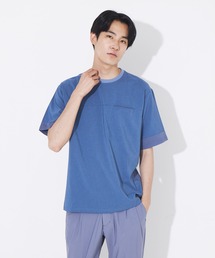 トロストレッチ コンビ ポケTシャツ