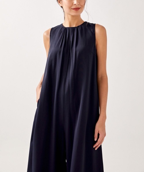 Love,Bonito（ラブボニート）の「カリタ タイバック リラックス ジャンプスーツ（つなぎ/オールインワン・レディース・ネイビー・SMALL/MEDIUM）」の16枚目の写真