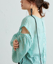 PUAL CE CIN | マルチウェイストライプブラウス(シャツ/ブラウス)