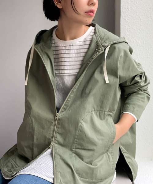 ビアズリー シャツフーディー　ジャケット　美品☆ BEARDSLEY（ビアズリー）の「シャツフーディーパーカー（ブルゾン