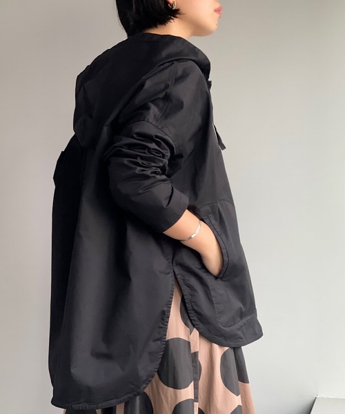 BEARDSLEY（ビアズリー）の「シャツフーディーパーカー（ブルゾン