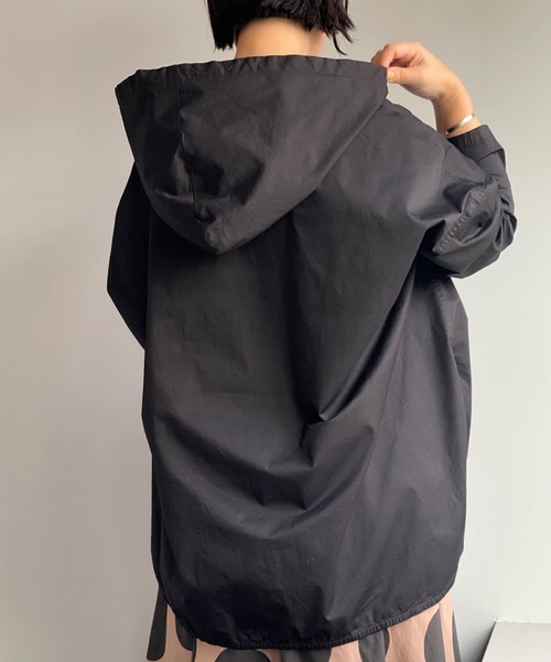 BEARDSLEY（ビアズリー）の「シャツフーディーパーカー（ブルゾン