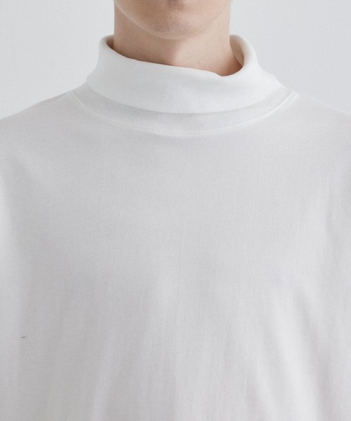 JUNRED(ジュンレッド)の「コットンタートルネックカットソー(Tシャツ/カットソー・メンズ・ホワイト/ブラック・S/M/L)」の10枚目の写真
