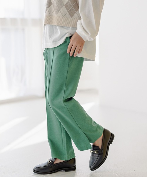 GLOBAL WORK(グローバルワーク)の「カラーフレアパンツ/353929(その他パンツ・キッズ・グリーン/サックスブルー/ライトピンク/ブラック・120cm/110cm/160cm/150cm/130cm/100cm/140cm)」の22枚目の写真