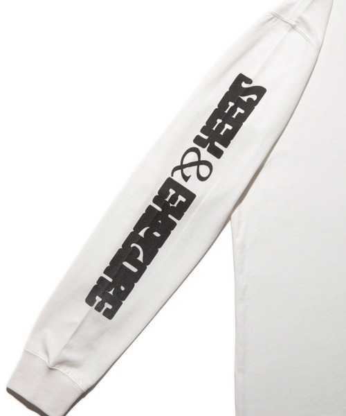 ROARK REVIVAL(ロアークリバイバル)の「【ROARK】"SEEK & EXPLORE" L/S TEE(Tシャツ/カットソー・メンズ・ホワイト・LARGE/MEDIUM/X-LARGE)」の4枚目の写真