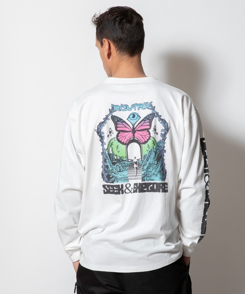 ROARK REVIVAL(ロアークリバイバル)の「【ROARK】"SEEK & EXPLORE" L/S TEE(Tシャツ/カットソー・メンズ・ホワイト・LARGE/MEDIUM/X-LARGE)」の10枚目の写真