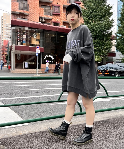 one way（ワンウェイ）の「刺繍ロゴスウェットトレーナー/ビッグシルエット/ユニセックス（スウェット・レディース・ホワイト/ベージュ/ブラック/グリーン/ライトブルー・FREE）」の16枚目の写真