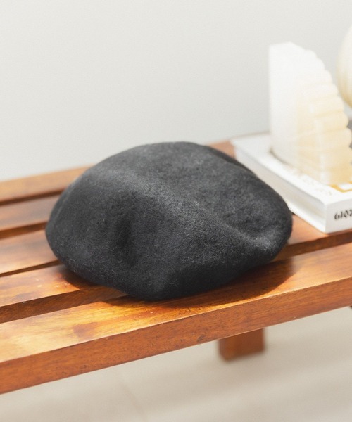 Andemiu（アンデミュウ）の「バスクベレー350717（ハンチング/ベレー帽・レディース・ブラック/ブラウン/ライトグレー・FREE）」の10枚目の写真