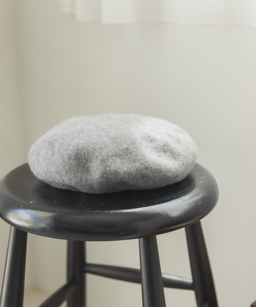 Andemiu（アンデミュウ）の「バスクベレー350717（ハンチング/ベレー帽・レディース・ブラック/ブラウン/ライトグレー・FREE）」の17枚目の写真