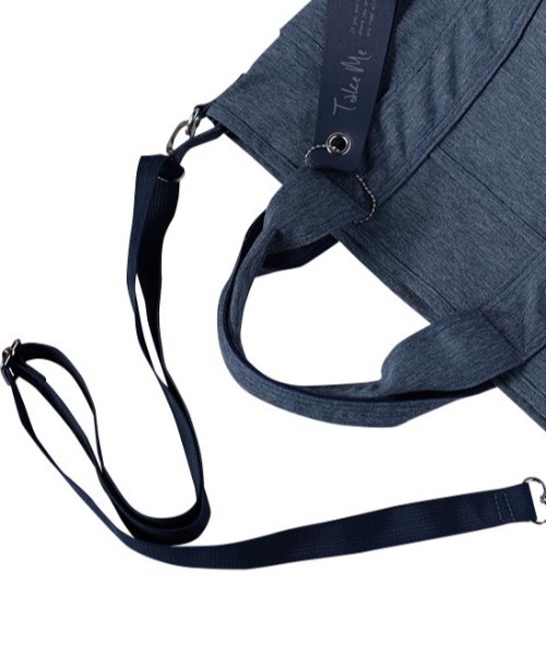 nicott（ニコット）の「NC:Take Me 9pocket Totebag テイクミー９ポケットトートバッグ（トートバッグ・レディース・ブラック/グレー/カーキ/インディゴブルー/ベージュ・FREE）」の19枚目の写真