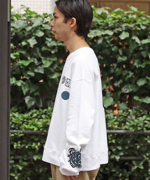 FACETASM(ファセッタズム)の「FACETASM/ファセッタズム ANARCHY CREWNECK スウェット(スウェット・メンズ・ホワイト/ブラック・5)」の21枚目の写真