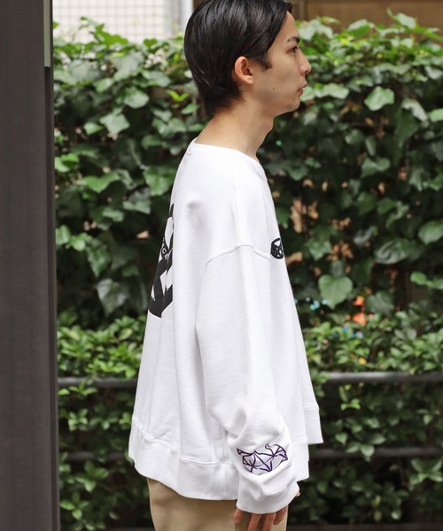 FACETASM(ファセッタズム)の「FACETASM/ファセッタズム ANARCHY CREWNECK スウェット(スウェット・メンズ・ホワイト/ブラック・5)」の15枚目の写真