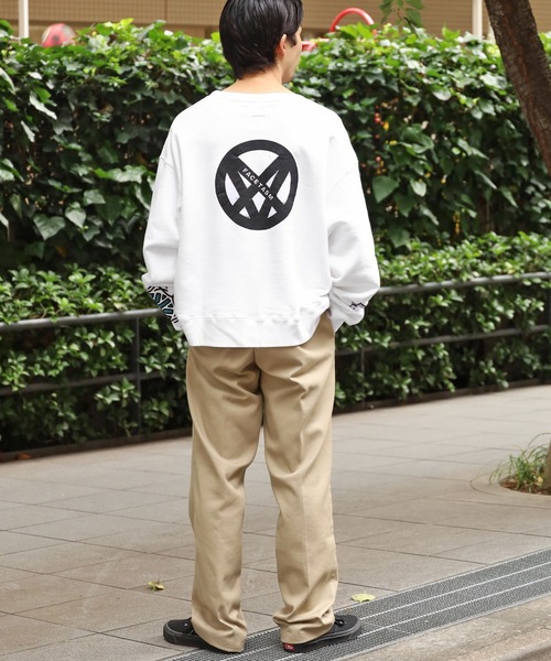FACETASM(ファセッタズム)の「FACETASM/ファセッタズム ANARCHY CREWNECK スウェット(スウェット・メンズ・ホワイト/ブラック・5)」の9枚目の写真