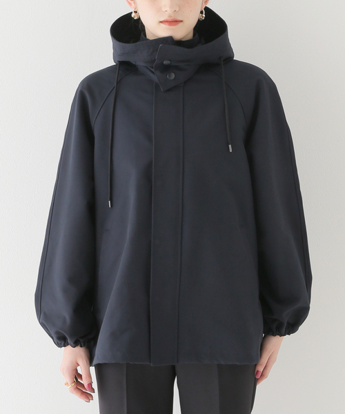 SLOBE IENA(スローブイエナ)の「LASKA CPウェザーバルーンブルゾン(ブルゾン・レディース・ネイビー/ブラウン・FREE)」の8枚目の写真