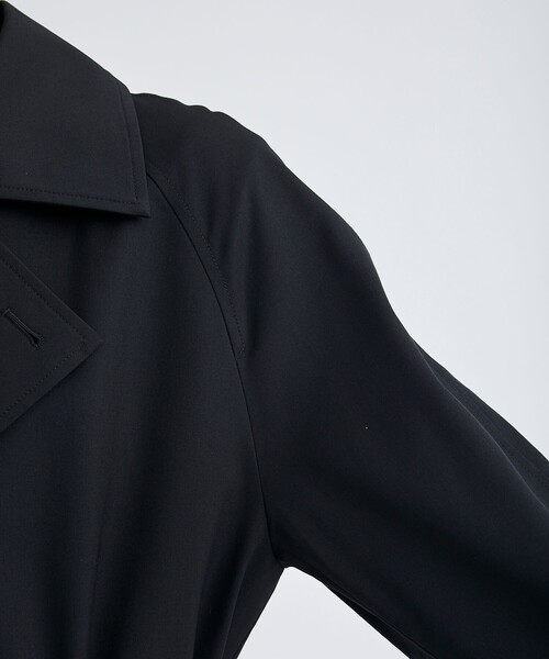 city(シティ)の「TRENCH COAT/ウールギャバトレンチコート(トレンチコート・メンズ・ブラック/カーキ・1/2)」の20枚目の写真