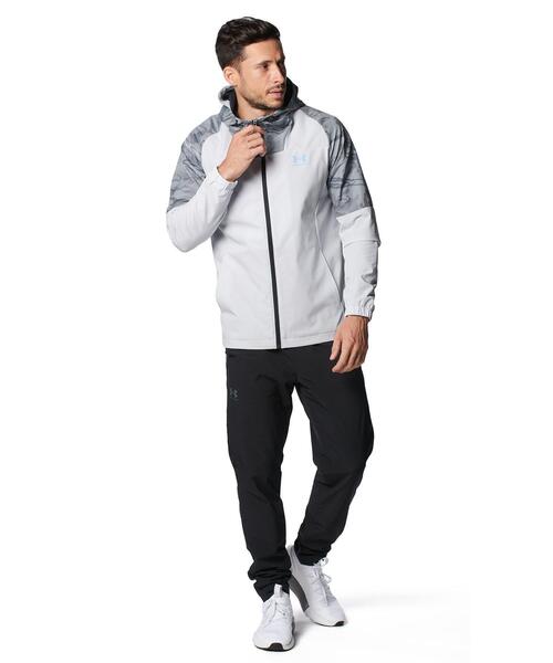 UNDER ARMOUR（アンダーアーマー）の「UAトリコット ラインド ウーブンジャケット（トレーニング/メンズ）（その他アウター・メンズ・ネイビー/ブラック×グレー/ブラック×ブルー/グレー・L/M/S/XL/XXL/3XL）」の22枚目の写真