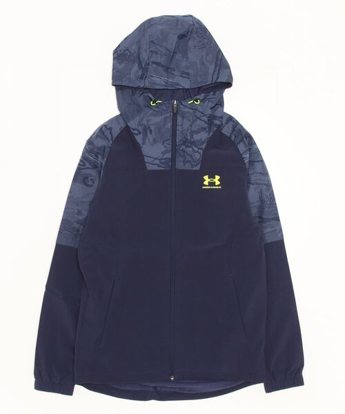 UNDER ARMOUR（アンダーアーマー）の「UAトリコット ラインド ウーブンジャケット（トレーニング/メンズ）（その他アウター・メンズ・ネイビー/ブラック×グレー/ブラック×ブルー/グレー・L/M/S/XL/XXL/3XL）」の20枚目の写真