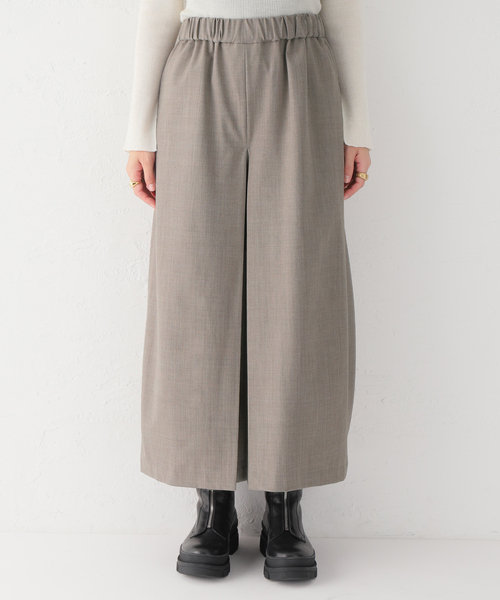 JOURNAL STANDARD（ジャーナルスタンダード）の「《追加》ツイル タックキュロット（その他パンツ・レディース・チャコールグレー/ブラック/ライトグレー・34/36/38）」の10枚目の写真