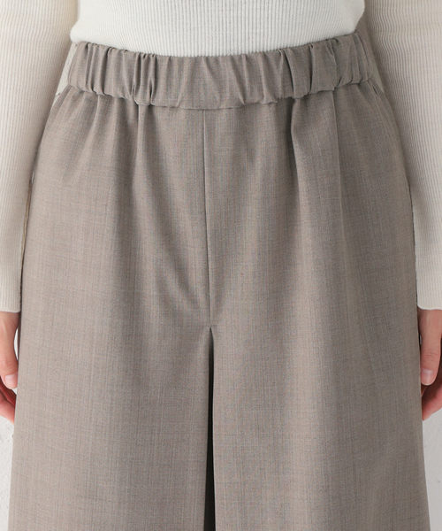 JOURNAL STANDARD（ジャーナルスタンダード）の「《追加》ツイル タックキュロット（その他パンツ・レディース・チャコールグレー/ブラック/ライトグレー・34/36/38）」の13枚目の写真