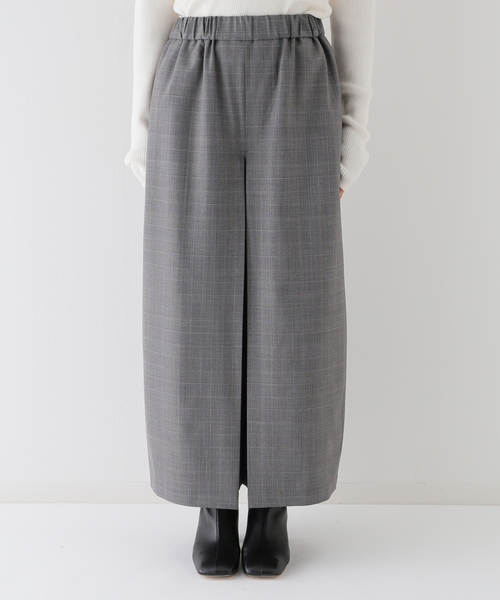 JOURNAL STANDARD（ジャーナルスタンダード）の「《追加》ツイル タックキュロット（その他パンツ・レディース・チャコールグレー/ブラック/ライトグレー・34/36/38）」の22枚目の写真