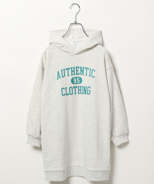 GLOBAL WORK（グローバルワーク）の「マルチファンクション／ロゴパーカーワンピース/167705（ワンピース・キッズ・ライトグレー/ダークグレー/スカイブルー・100cm/130cm/120cm/150cm/140cm/110cm/160cm）」の13枚目の写真