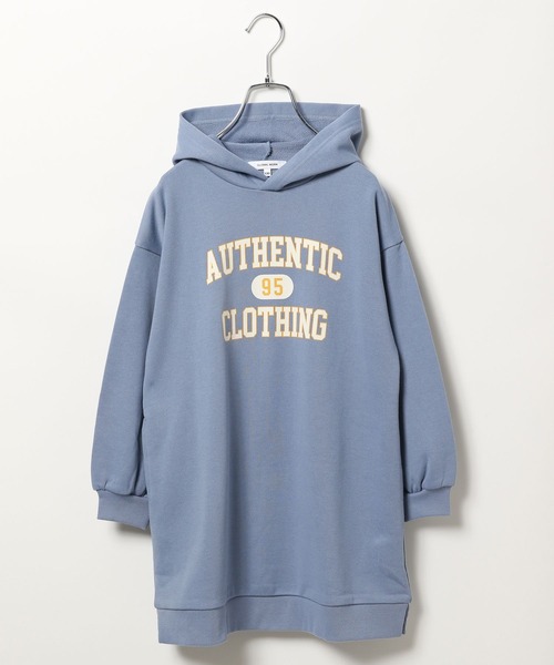 GLOBAL WORK（グローバルワーク）の「マルチファンクション／ロゴパーカーワンピース/167705（ワンピース・キッズ・ライトグレー/ダークグレー/スカイブルー・100cm/130cm/120cm/150cm/140cm/110cm/160cm）」の15枚目の写真