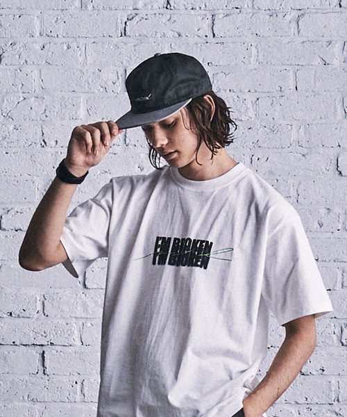 MSML（エムエスエムエル）の「TWO TONE LOGO CAP（キャップ・メンズ・グリーン/ネイビー/ブラウン・ONE SIZE）」の7枚目の写真