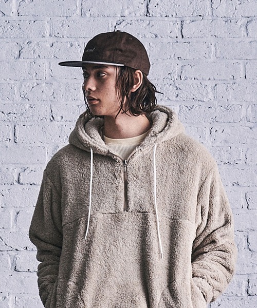 MSML（エムエスエムエル）の「TWO TONE LOGO CAP（キャップ・メンズ・グリーン/ネイビー/ブラウン・ONE SIZE）」の11枚目の写真