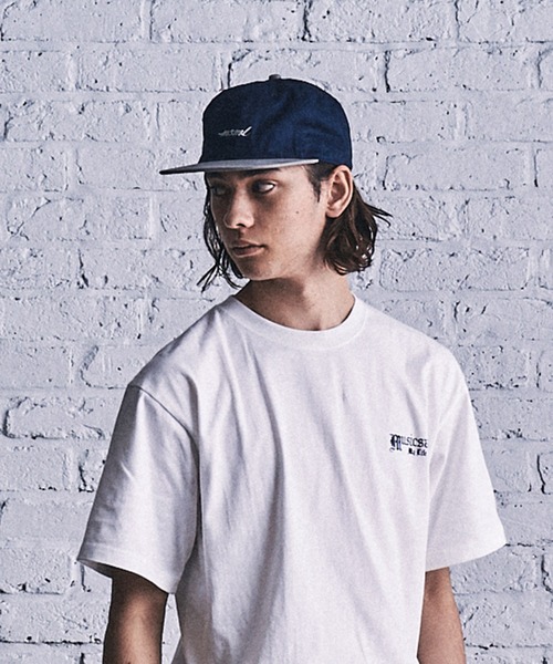 MSML（エムエスエムエル）の「TWO TONE LOGO CAP（キャップ・メンズ・グリーン/ネイビー/ブラウン・ONE SIZE）」の15枚目の写真
