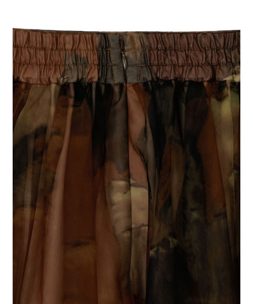 Ameri（アメリ）の「UND GYPSUM ART TULLE SKIRT（スカート・レディース・ベージュ/カーキ・SMALL/MEDIUM）」の12枚目の写真