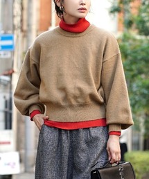 apartment department | ラウンドスリーブ ニットプルオーバー(ニット/セーター)