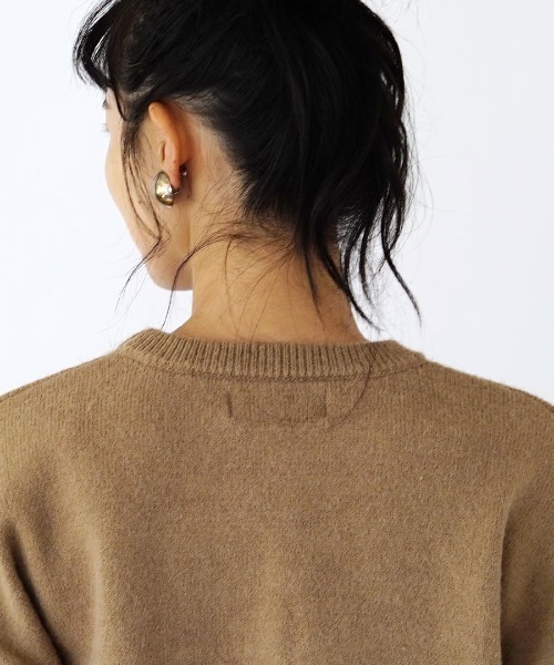 apartment department（アパートメントデパートメント）の「ラウンドスリーブ ニットプルオーバー（ニット/セーター・レディース・ロイヤルブルー/オレンジ/ベージュ・M）」の5枚目の写真