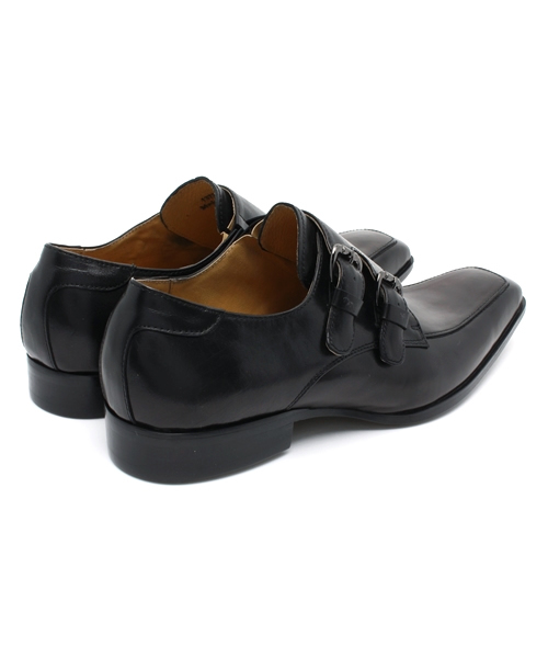 【セール】SARABANDE / バッファローカーフUチップダブルベルトシューズ（1372）（ドレスシューズ）｜SARABANDE（サラバンド）