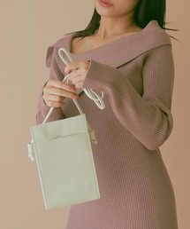 N WITH.（エヌウィズ）の「フェイクレザーショルダーバック（ショルダーバッグ）」