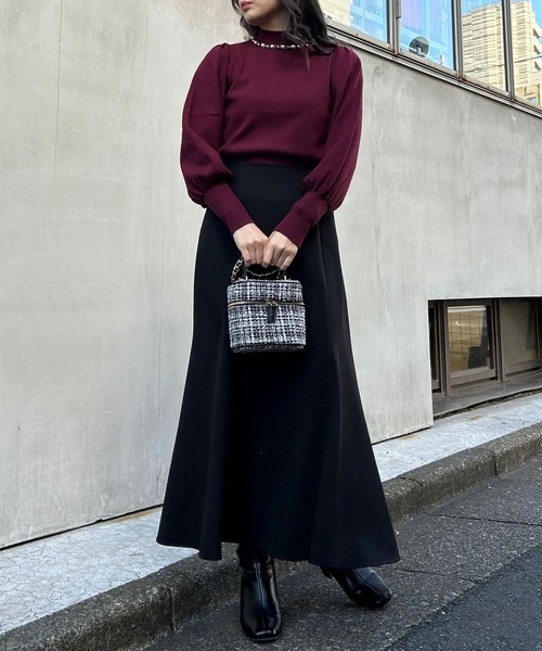 INGNI(イング)の「バックレースUPマーメイドスカート(スカート・レディース・ブラウン/ピンク/ブラック/ライトベージュ・FREE)」の13枚目の写真