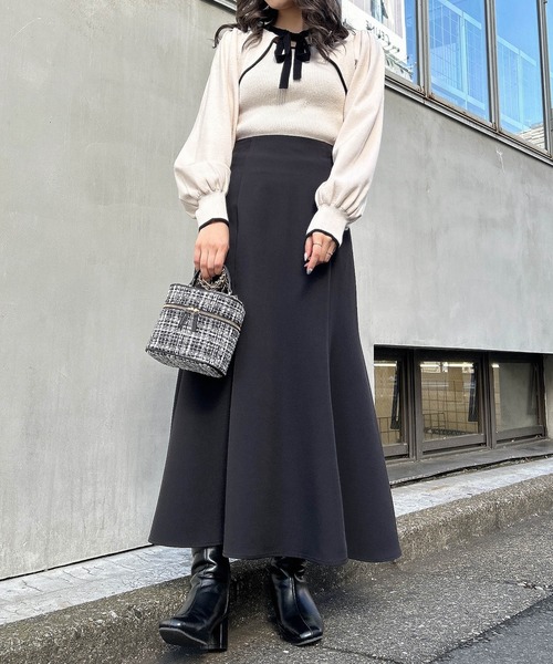 INGNI(イング)の「バックレースUPマーメイドスカート(スカート・レディース・ブラウン/ピンク/ブラック/ライトベージュ・FREE)」の14枚目の写真