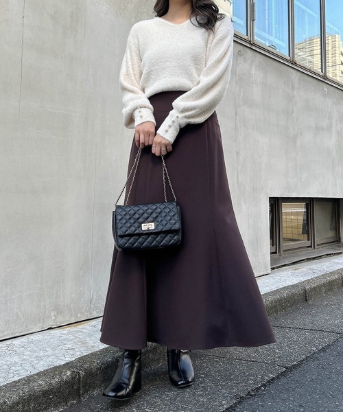 INGNI(イング)の「バックレースUPマーメイドスカート(スカート・レディース・ブラウン/ピンク/ブラック/ライトベージュ・FREE)」の19枚目の写真