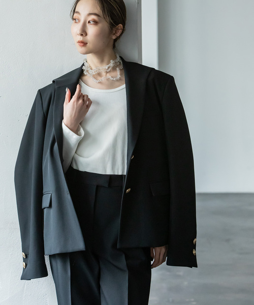 Noble（ノーブル）の「【FUMIE TANAKA】Clear yarnネックレス 
