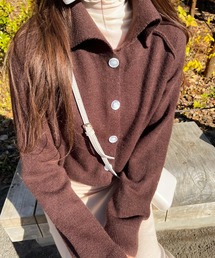 Lamoa | Lamoa/ルーズ ポロニット(ニット/セーター)