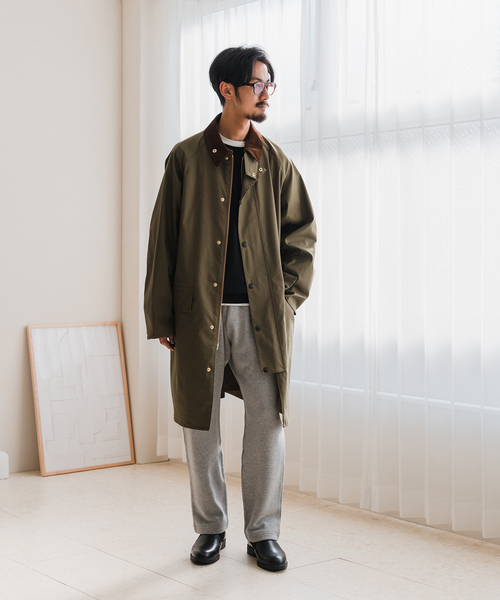 セール】【Barbour / バブアー】別注 OVERSIZED BURGHLEY